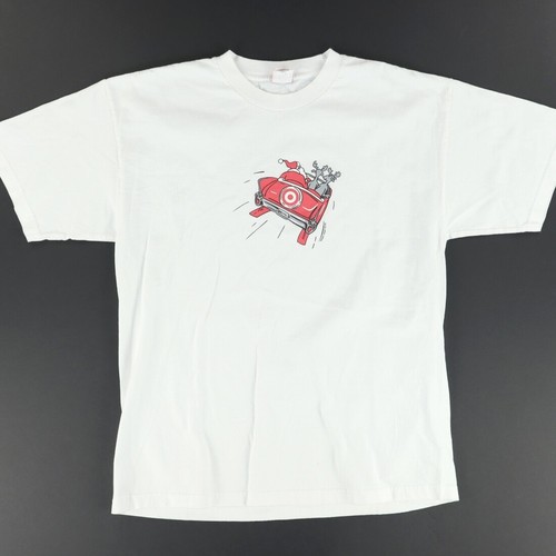 VTG Target Christmas 2000 Solid T-Shirt 