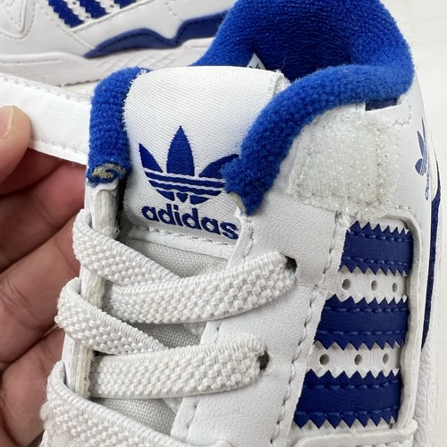 Adidas: Forum Low I 5K Size White & Blue Shoes - No Original Box, In Clear Bag - Picture 13 of 18