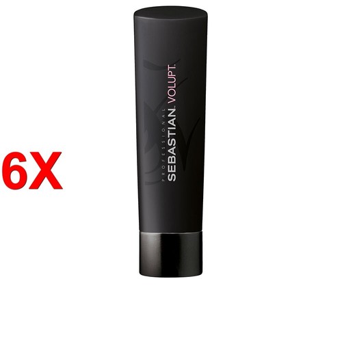 6 X SEBASTIAN PROFESSIONALS VOLUPT Shampoo Volume e Morbidezza 250 ml