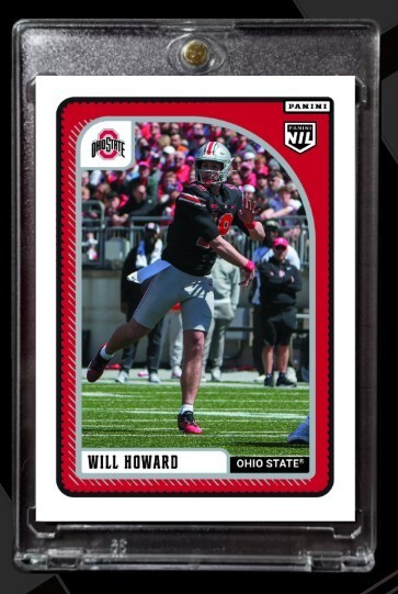 2024 Panini Will Howard NIL Ohio State Buckeyes Rookie Card #94