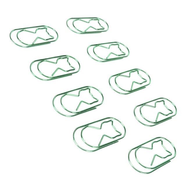 30 Pièces Mignon Trombones Trombones En Fer Animaux Trombones Chat En Forme De 30 Pièces Mignon Trombones Trombones En Fer Animaux Trombones Chat En Forme De