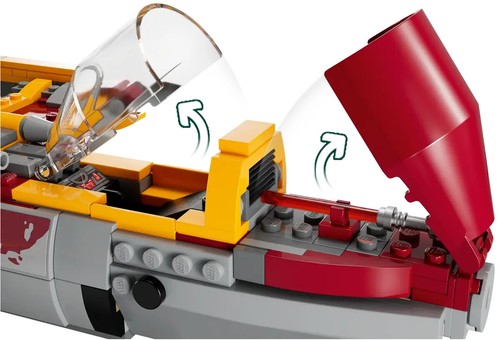 New Republic E-Wing vs. Shin Hati's Star Fighter Lego 75364 - 第 10/11 張圖片