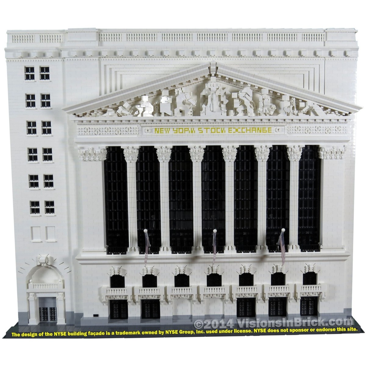 Custom New York Stock Exchange (NYSE) COMPLETE SCULPTURE made with