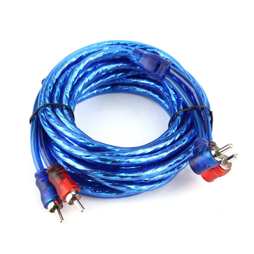 Car Audio Subwoofer Amplifier Speaker Installation Wire Cable Kit With