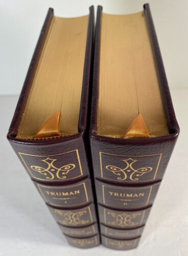 Truman by David McCullough, Volumes I & II, Easton Press 1994 - Picture 4 of 14