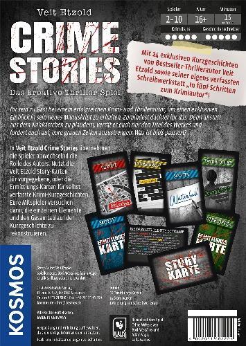 Board Game Veit Etzold - Crime Stories 180x130x40mm NEW Action Game - Picture 2 of 2