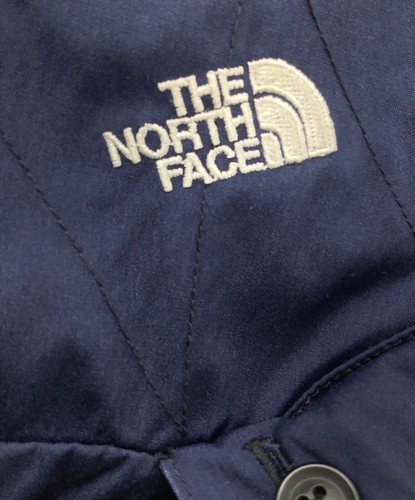 THE NORTH FACE PURPLE LABEL men's soutien collar coat size M navy Solid USED - Picture 10 of 10