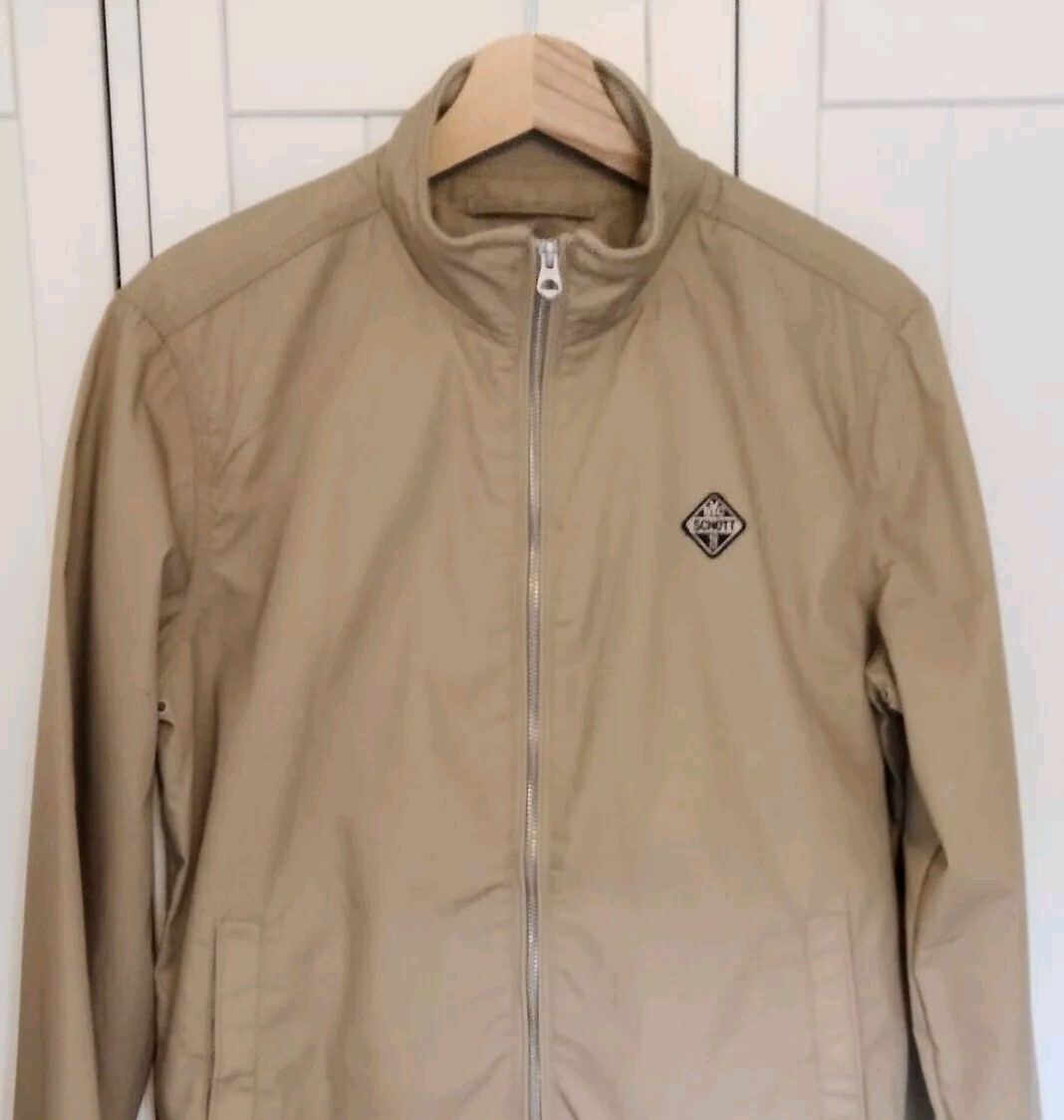 Schott NYC Jacket Medium Beige Ken22 | eBay UK
