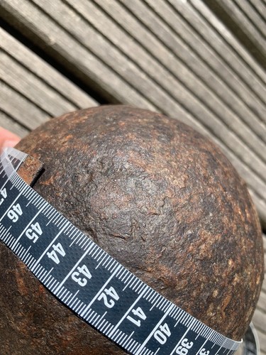 Cannon Ball Iron 20 Pounder Relic 16 Th Century - Picture 2 of 6