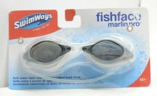SwimWays Fish Face Marlin Pro Swim Goggles in Black