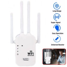 1200Mbps Extensor de alcance WiFi, amplificador de Internet, repetidor de se al