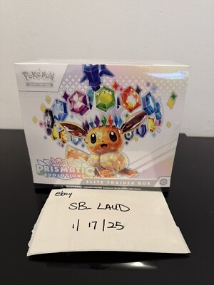 エリートトレーナーボックス Prismatic Evolutions ETB Pokémon TCG Prismatic Evolutions Elite Trainer Box ETB | eBay