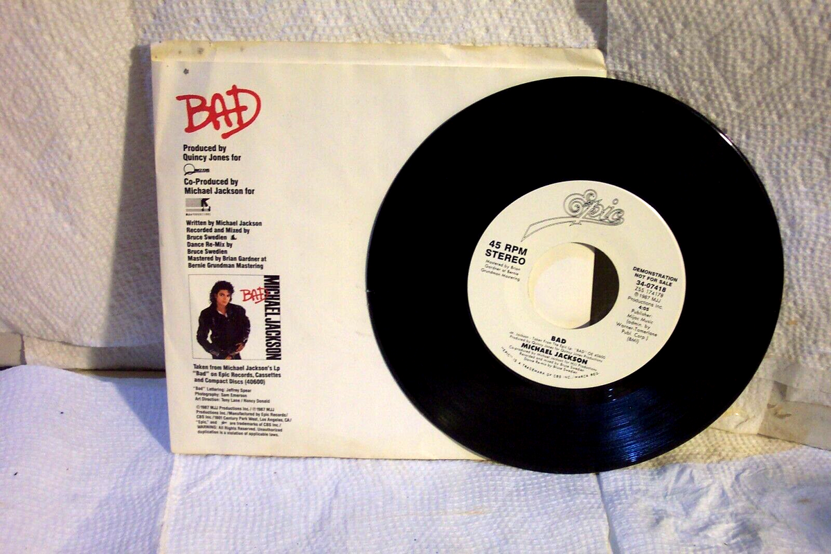 希少 Michael Jackson PROMO 2LP MICHAEL JACKSON 45 rpm 