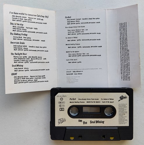 THE THE - SOUL MINING (EPIC 40-25525) 1983 EUROPE CASSETTE TAPE MATT JOHNSON - Picture 3 of 3