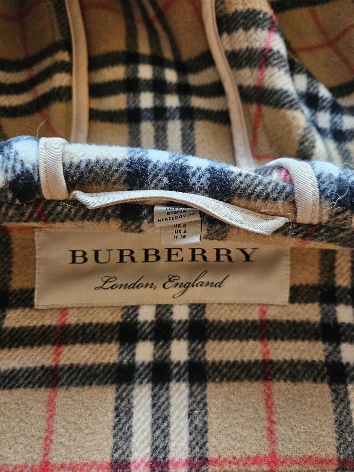 Burberry Greenwich Toggle-Front Jacket Clasic Cam… - image 4