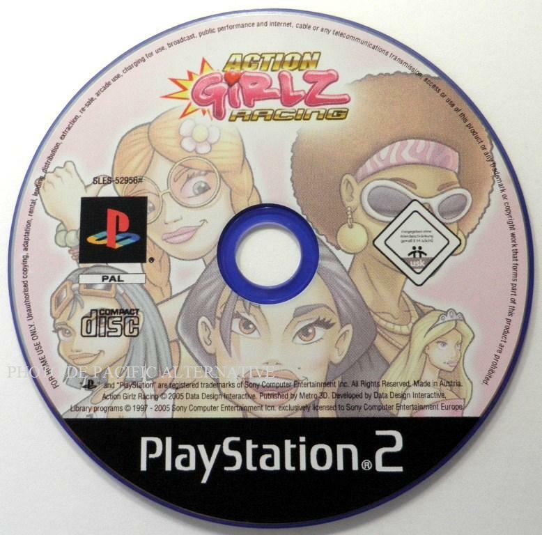 jeu ACTION GIRLZ RACING pour PLAYSTATION 2 francais PS2 girls course loose