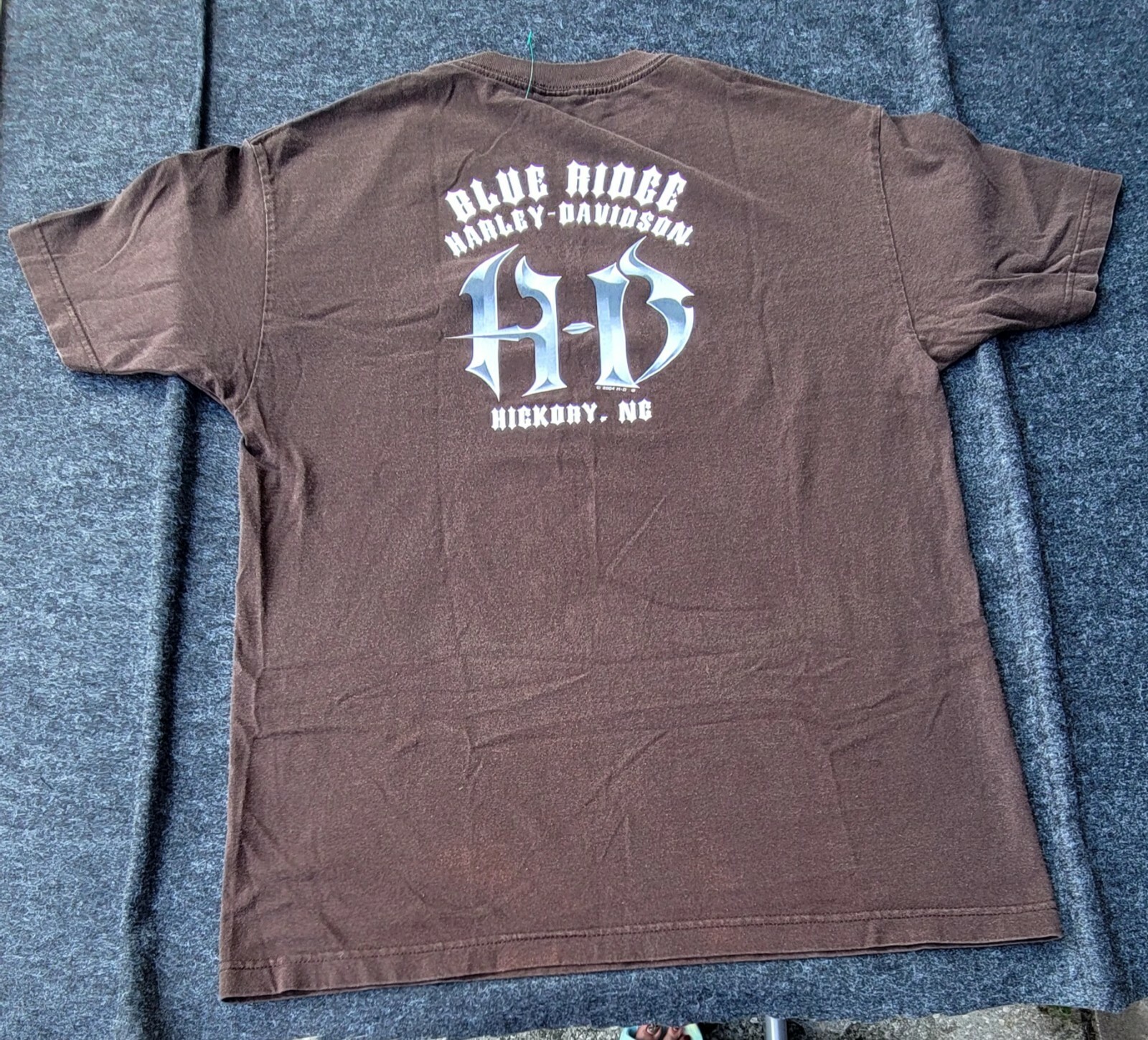 2004 Blue Ridge Harley Davidson Motorcycles Hickory NC Mens L Warrior