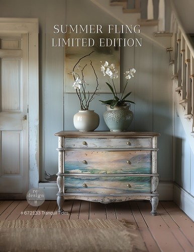 Tranquil Tides | Redesign mit Prima | A1 Faser Decoupage Papier - Bild 3 von 4