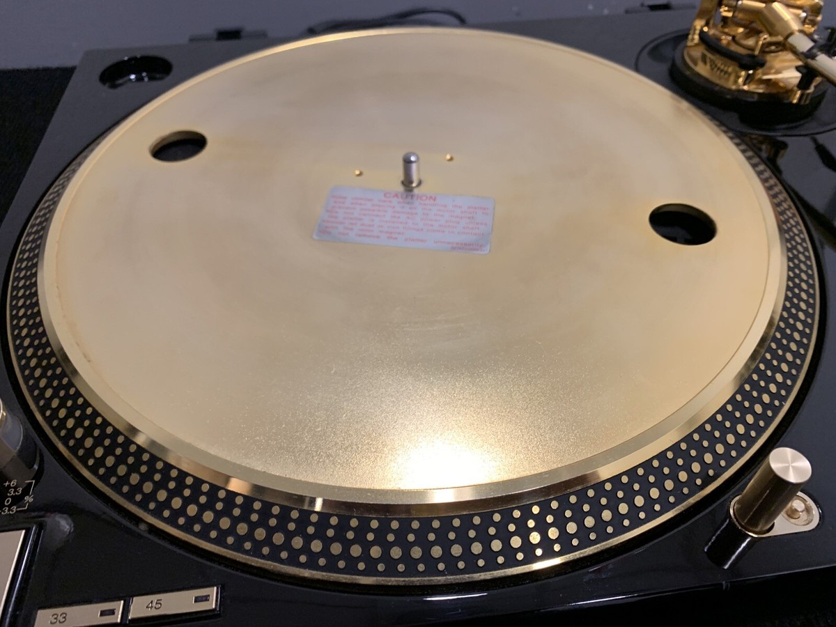 Technics SL-1200 Ltd Gold Limited Edition DJ Turntable
