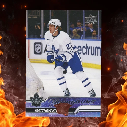 2023-24 Upper Deck MATTHEW KNIES Young Guns #222