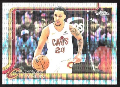 7194K 2025-26 Topps Chrome #50 Jaylon Tyson Pulsar Refractor