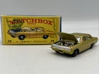 MTB- Vintage Matchbox Lesney #36 OPEL DIPLOMAT Gold Diecast w/ Original Box