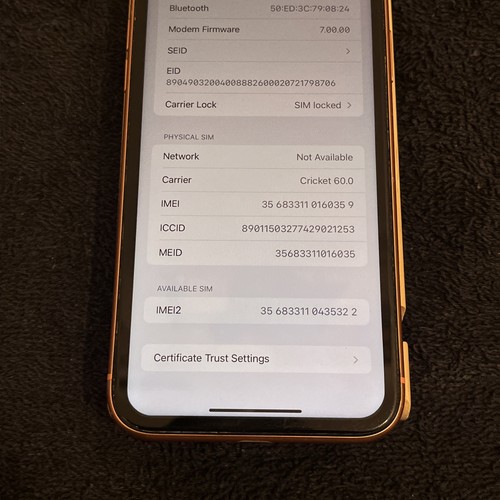 Apple iPhone XR 64GB (Unlocked ) ✅Clean ESN LTE 4G IOS WIFI (Phone Only) 85% BH - Picture 4 of 9