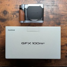 Fujifilm GFX100RF 102MP Medium Format Digital Camera Silver w/xtra battry