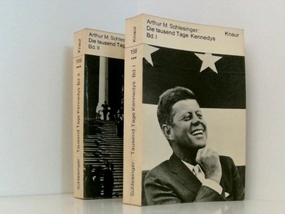 2 Bände: Die tausend Tage Kennedys Schlesinger, Arthur M.: