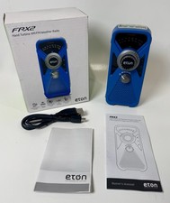 Eton FRX2 Hand Turbine AM/FM NOAA Weather Radio Solar USB Charger LED Flashlight