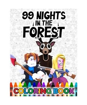 coloring book: JUMBO Drawing Pages Of Characters and Iconic Scenes 99 Nights in