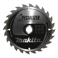 Makita B-32904 Specialized Tct-KreissäGeblatt 165 X 20 Mm 24T Holz