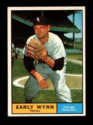 1961 TOPPS #455 EARLY WYNN WHITE SOX