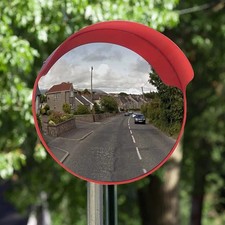 Konvexer Verkehrsspiegel Sicherheitsspiegel Beobachtungsspiegel Panoramaspiegel