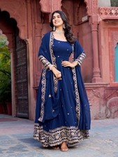 Pakistani Party Wear Anarkali Suit Indian Bollywood Designer Salwar Kameez Dress