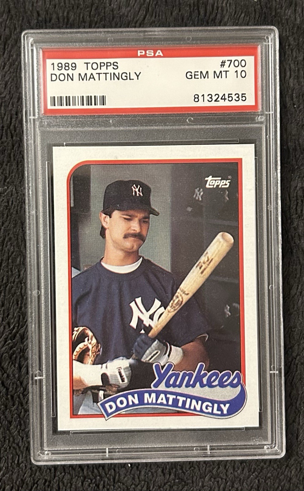 1989 Topps Don Mattingly #700 PSA 10