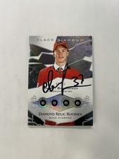 SIGNED ANDREI SVECHNIKOV 18-19 BLACK DIAMOND RELIC ROOKIES QUAD DIAMOND RC 45/99