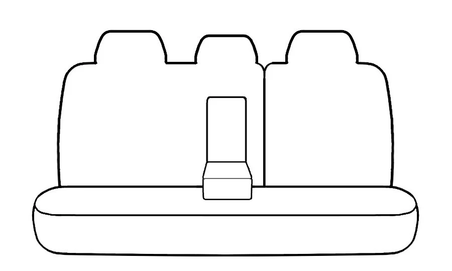 CUSTOM FIT NEOPRENE SEAT COVERS for the 2023-2025 Toyota Corolla Full Set - Image 3 of 3