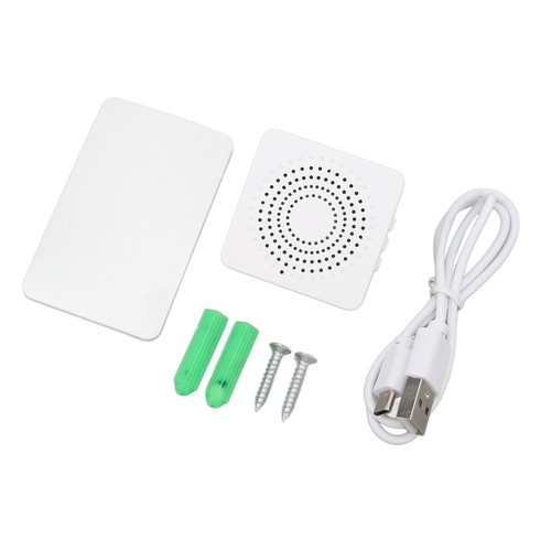 Smart Video Doorbell Camera White 1080P Wireless Night 2 Way Talk W ESE - Picture 12 of 24