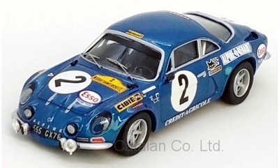 1/43 Renault Alpine Alpine A110 No.2 Marathon de la Route 1971 J L. Therier J.