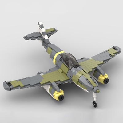 Hot Sale The World's First Operational Jet-powered Fighter Aircraft 1100
