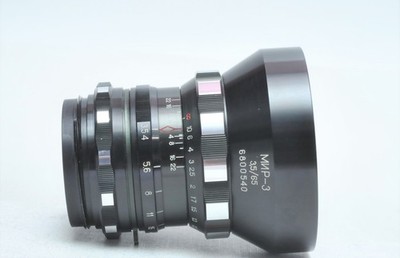 Vintage USSR Arsenal Mir-3B 65mm Lens for Pentacon 6, Kiev 60