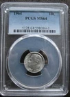 1964 Silver Roosevelt Dime 10C MS64  PCGS