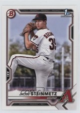 2021 Bowman Draft Jacob Steinmetz #BD-83 0a3