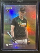 Kyle Stowers /25 2023 Topps Stadium Club #57 RC RAINBOW FOIL Rookie Card
