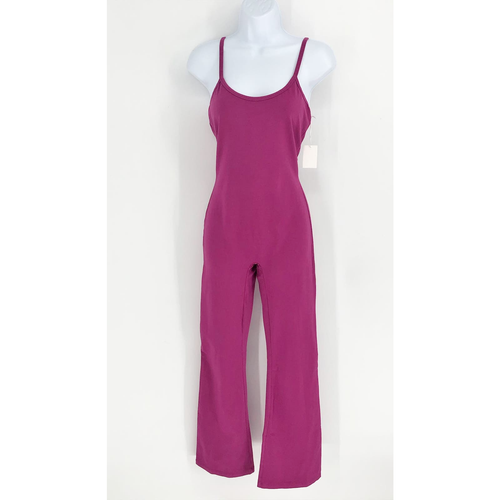 LACAUSA Womens Flow Prana Unitard Small Pink Dragon Fruit Yoga Stretch NWT - Picture 5 of 10