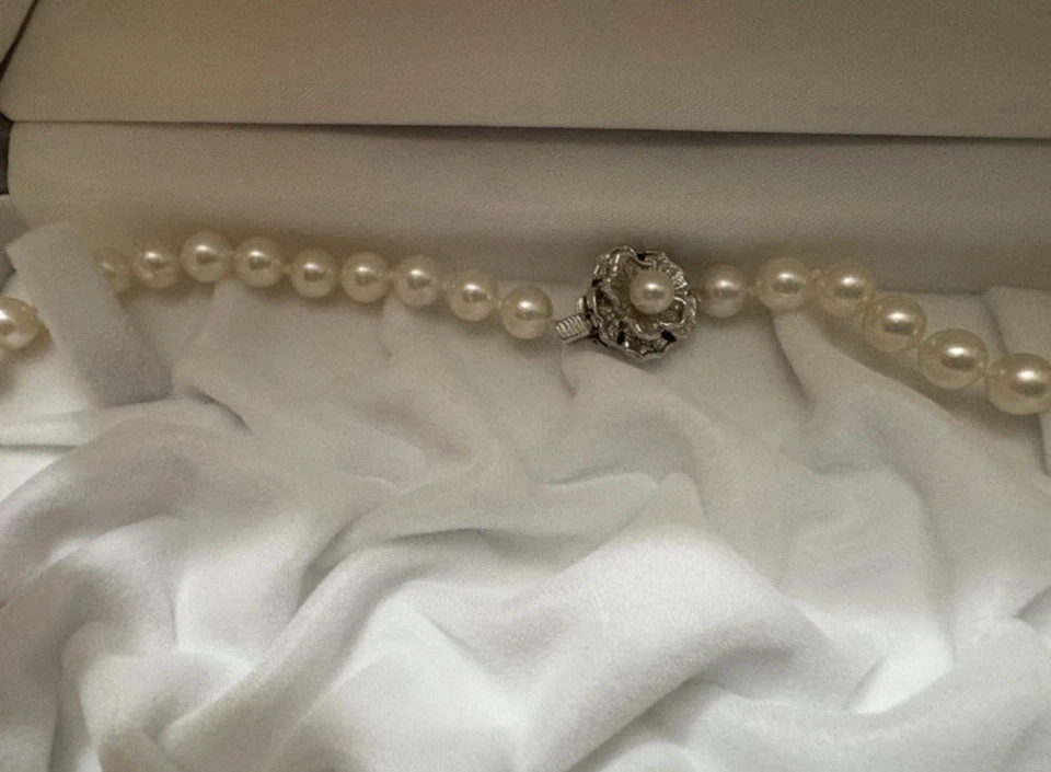 collana di perle Akoya Giapponesi - Immagine 3 di 4