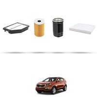Hoffcar Wartungsset - 4 Filter FüR Kia Sportage III (Sl) 2.0 Crdi 135KW 2014