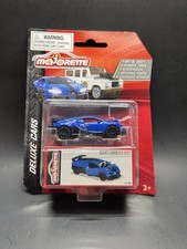 Majorette Bugatti Chiron Pur Sport Deluxe Cars Diecast Blue