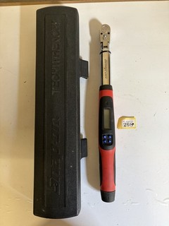 Snap On Red Handled Torque Wrench 3/8 Drive Flexi Head 1102301599
